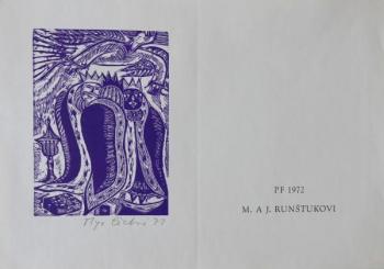 Olga Cechova - PF 1972 M. und J. Runstuk  Olga Cechova - PF 1972 M. und J. Runstuk