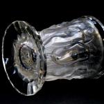 Vase - colorless glass, cut glass - Heinrich Hoffmann, František Pazaurek - 1930 Vase - colorless glass, cut glass - Heinrich Hoffmann, František Pazaurek - 1930