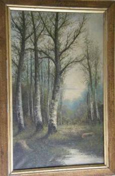 Landscape - K. Novák - 1910 Landscape - K. Novák - 1910