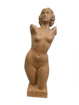 Nude Figure - terracotta - Emanuel Kodet - 1930 Nude Figure - terracotta - Emanuel Kodet - 1930