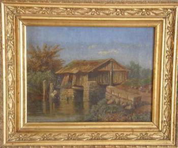 Romantic Landscape - 1880 Romantic Landscape - 1880