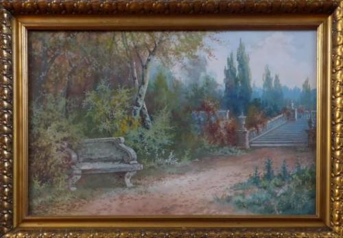 Bohumil Jaros - In the chateau park Bohumil Jaros - In the chateau park