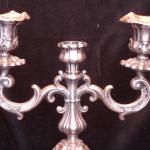 Silver candlestick Silver candlestick