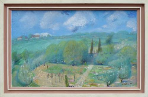 Spring Landscape - Miroslav Vančura - 1978 Spring Landscape - Miroslav Vančura - 1978
