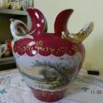 Vase from Porcelain - white porcelain - 1930 Vase from Porcelain - white porcelain - 1930