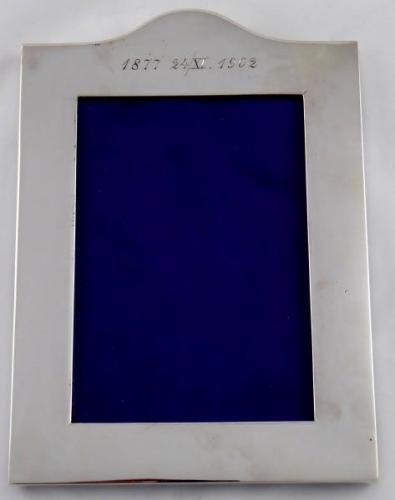 Silver photo frame - London, 1902 Silver photo frame - London, 1902