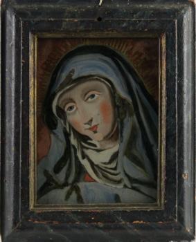 Reverse painting - Our Lady Reverse painting - Our Lady