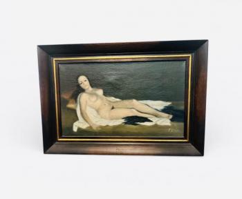 Nude - canvas - Karel Skála - 1950 Nude - canvas - Karel Skála - 1950