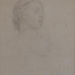Vladimir Stribrny - The sketch of the girl from th Vladimir Stribrny - The sketch of the girl from th