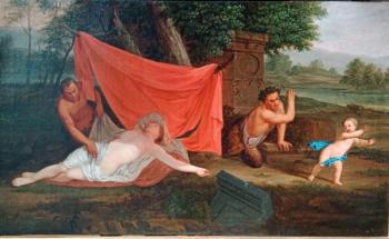 Painting - Nicolaas Verkolje, - 1715 Painting - Nicolaas Verkolje, - 1715