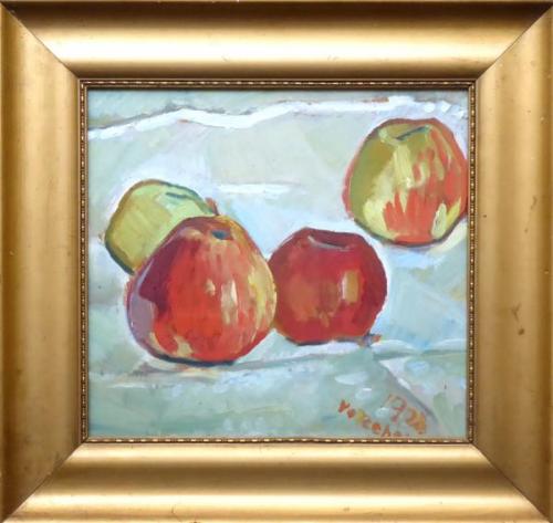Vejvodova Vorechova Marie - Still life with apples Vejvodova Vorechova Marie - Still life with apples