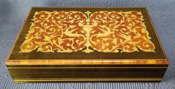 Inlaid Jewelry Box - 1950 Inlaid Jewelry Box - 1950