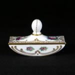 Porcelain Inkwell - glazed porcelain, painted porcelain - Rosenthal - Selb Bavaria - 1929 Porcelain Inkwell - glazed porcelain, painted porcelain - Rosenthal - Selb Bavaria - 1929