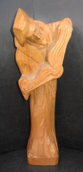 Woodcarving - solid wood - 1950 Woodcarving - solid wood - 1950