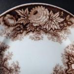 Brown pottery plate - Amberg Brown pottery plate - Amberg