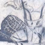 Janus Kubicek - Flowers in a glass on a bowl Janus Kubicek - Flowers in a glass on a bowl