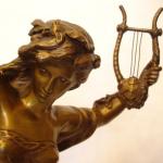 Moreau Mathurin, Dancing girl with lyre Moreau Mathurin, Dancing girl with lyre