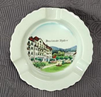 Porcelain Ashtray - 1930 Porcelain Ashtray - 1930