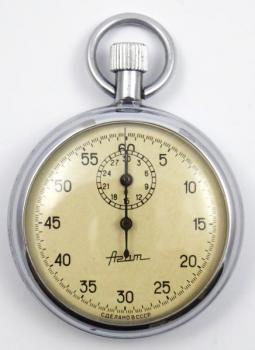 Column Mantel Clock - metal - 1965 Column Mantel Clock - metal - 1965