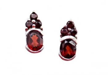 Silver Earrings - silver - 1950 Silver Earrings - silver - 1950