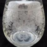 Carafe with etched decor Carafe with etched decor