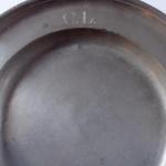 Large pewter plate - Joseph Stephan Plazer Large pewter plate - Joseph Stephan Plazer