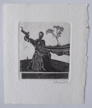 Jindrich Pilecek - Ex libris Vladimir Benes  Jindrich Pilecek - Ex libris Vladimir Benes