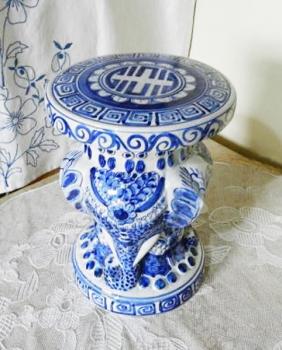 Porcelain Decoration - white porcelain, cobalt - 1930 Porcelain Decoration - white porcelain, cobalt - 1930
