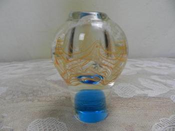 Vase - glass, metallurgical glass - 1930 Vase - glass, metallurgical glass - 1930