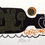 Miroslav Houra - 3 x Exlibris, PF 1977, PF 1979  Miroslav Houra - 3 x Exlibris, PF 1977, PF 1979