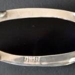 Oval Silver Salt & Pepper Containers - Williams  Oval Silver Salt & Pepper Containers - Williams