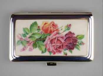 Silver Box - enamel, silver - 1918 Silver Box - enamel, silver - 1918