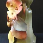 Ceramic vase with cherries Ceramic vase with cherries