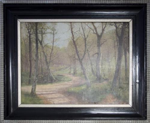Forest Landscape - Hermann Reisz (1865-1920) - 1900 Forest Landscape - Hermann Reisz (1865-1920) - 1900