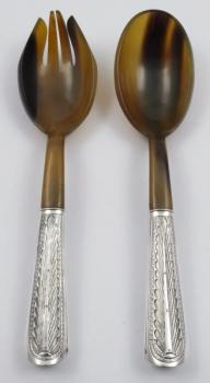 Silver Cutlery - horn, silver - 1960 Silver Cutlery - horn, silver - 1960