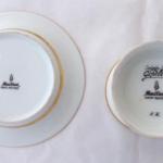 Cup with miniature of ballerina Carlotta Grisi  Cup with miniature of ballerina Carlotta Grisi