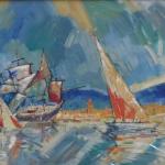 Painting - canvas - Václav Vytlačil  - 1969 Painting - canvas - Václav Vytlačil  - 1969