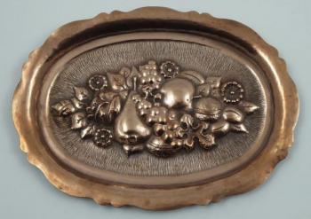 Dish - copper - 1920 Dish - copper - 1920