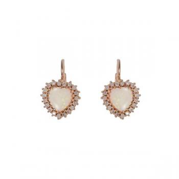 Gold Earrings with Diamonds - gold - 1975 Gold Earrings with Diamonds - gold - 1975