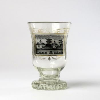 Glass Goblet - clear glass - 1840 Glass Goblet - clear glass - 1840