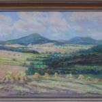 Jaromir Hauptmann Sedlacek - Summer landscape with Jaromir Hauptmann Sedlacek - Summer landscape with