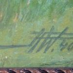 Monogram J. P. W. - View of the open landscape und Monogram J. P. W. - View of the open landscape und