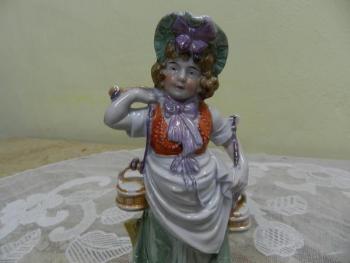 Porcelain Figurine - white porcelain - 1920 Porcelain Figurine - white porcelain - 1920