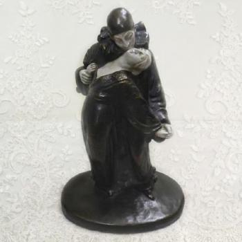 Ceramic Figurine - ceramics, patinated ceramics - 1930 Ceramic Figurine - ceramics, patinated ceramics - 1930