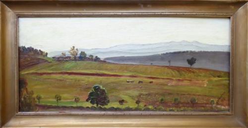 Vejvoda Vorechova Marie - Landscape near Bucovice Vejvoda Vorechova Marie - Landscape near Bucovice