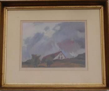 Aquarelle - Pravoslav Kotík - 1919 Aquarelle - Pravoslav Kotík - 1919