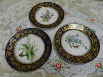 Plate - white porcelain - Aich Karlsbad, Bohemia - 1920 Plate - white porcelain - Aich Karlsbad, Bohemia - 1920