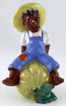 Mexican boy with pumpkin Mexican boy with pumpkin