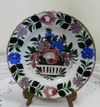 Ceramic Plate - ceramics - Miskolez Hungary - 1900 Ceramic Plate - ceramics - Miskolez Hungary - 1900