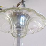 Chandelier with bowls in the shape of flowers Chandelier with bowls in the shape of flowers